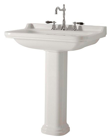 Раковина Kerasan Waldorf 4141K1bi/cr*1 80