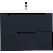 Тумба под раковину BelBagno Vittoria VITTORIA-800-2C-SO-GO-P 80 Grigio Opaco