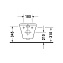 Унитаз подвесной Duravit DuraStyle 45510900A1 с сиденьем микролифт - фото 7