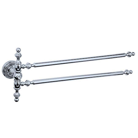 Полотенцедержатель Boheme Brillante 10442 двойной, хром