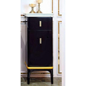 Тумба BelBagno Prado PRADO-1100-AC-PC-NL nero lucido Тумба BelBagno Prado PRADO-1100-AC-PC-NL nero lucido