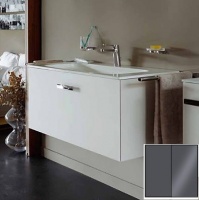 Тумба с раковиной Keuco Royal Universe 32760150000 80 антрацит матовый