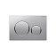 Кнопка смыва Geberit Sigma 20 115.882.SN.1 нержавеющая сталь 
