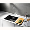 Смеситель AQG Wolloby 05WOL570GR для кухонной мойки, серый, хром - фото 1