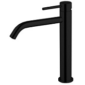 Смеситель Fima Carlo Frattini Spilllo Up F3031LXSNS для раковины, черный матовый