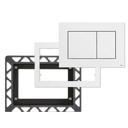 Дистанционная рамка TECE TECEnow 9240412 хром матовый