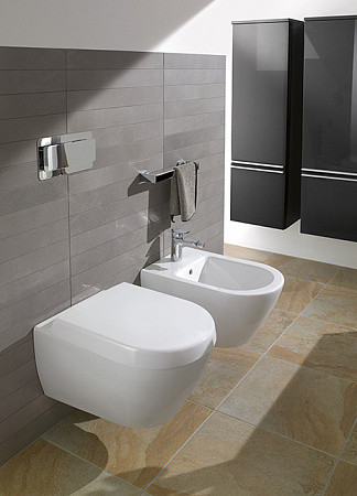 Биде подвесное Villeroy & Boch Subway 74000001 белый альпин