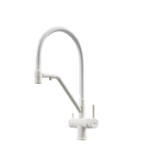 Смеситель для кухонной мойки Sancos Dora SC4003MW белый матовый