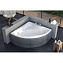 Акриловая ванна Excellent Glamour WAEX.GLA15WH 150x150 белый - фото 4