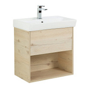 Тумба с раковиной BelBagno Neon NEON-600-1C-SO-PB 1 ящик, piino bianco