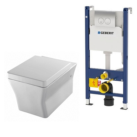 Комплект унитаз Jacob Delafon Reve E4811-00 + инсталляция Geberit 458.124.21.1 [SET]