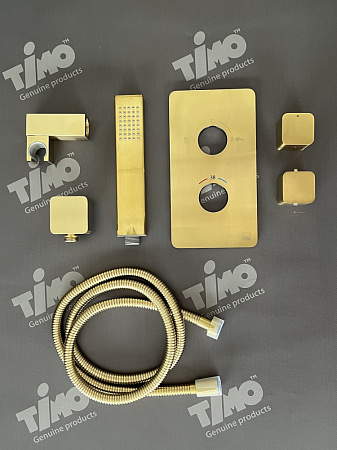 Душевой комплект Timo Petruma SX-5029/17SM золото