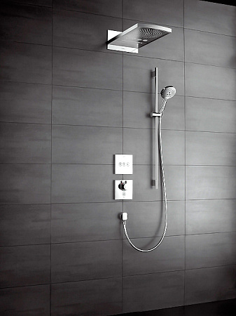 Переключатель потоков Hansgrohe ShowerSelect Trio/Quattro 15764000 для душа, хром