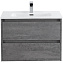 Тумба с раковиной BelBagno Kraft KRAFT-700-2C-SO-CG 70 Cemento Grigio