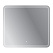 Зеркало Cezares Duet CZR-SPC-DUET-900-800-LED-TCH 90x80x3