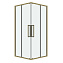 Душевой уголок Grossman Cosmo 300.K33.02.9090.32.00 88,5-90x88,5-90x195 прозрачное/золото сатин