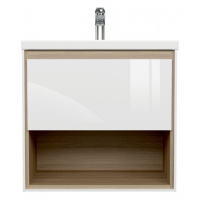 Тумба с раковиной Cersanit Louna SZ-LOU-CO60/Wh 60 белый