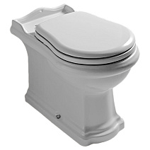 Чаша для унитаза приставного Kerasan Retro 101601 белый