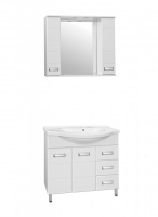Мебель для ванной Style Line Ирис 100 3 ящика, белый