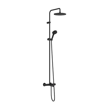 Душевая стойка Hansgrohe Vernis Blend 26899670 черный матовый