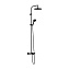 Душевая стойка Hansgrohe Vernis Blend 26899670 черный матовый