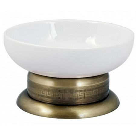 Мыльница Boheme Barocco 10653 подвесная, бронза