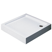 Поддон для душа акриловый Black & White Stellar Wind SQ-10H 100*100 квадратный