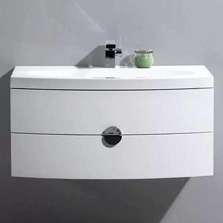 Тумба с раковиной BelBagno Senso  62 bianco lucido