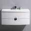 Тумба с раковиной BelBagno Senso  62 bianco lucido - фото 1