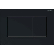 Кнопка смыва Geberit Sigma 30 115.883.DW.1 чёрный, декоративные полоски-чёрный матовый Кнопка смыва Geberit Sigma 30 115.883.DW.1 чёрный, декоративные полоски-чёрный матовый