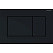 Кнопка смыва Geberit Sigma 30 115.883.DW.1 чёрный, декоративные полоски-чёрный матовый