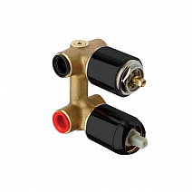 Cкрытая монтажная часть Mamoli Sadler 27030000002K для смесителя, черный матовый