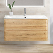 Тумба под раковину BelBagno Albano ALBANO-1000-2C-SO-RR 100 подвесная, Rovere Rustico