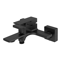 Смеситель Orange Lutz M04-100b для ванны с душем, матовый черный Смеситель Orange Lutz M04-100b для ванны с душем, матовый черный