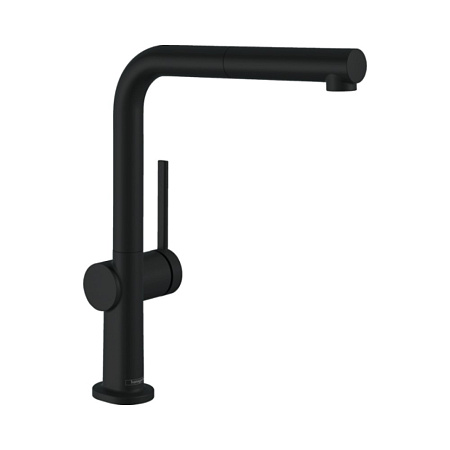 Смеситель Hansgrohe Talis M54 72808670 для кухонной мойки, черный матовый