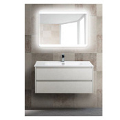 Мебель для ванной BelBagno Kraft KRAFT-1000-2C-SO-BO 100 bianco opaco
