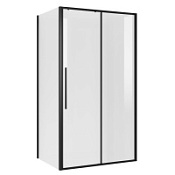 Душевой уголок Niagara Nova NG-84-12AB-A80B-34 120x80x195 стекло прозрачное/профиль черный матовый