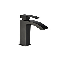 Смеситель ALMAes Luara TVZ-0902 для раковины, черный матовый Смеситель ALMAes Luara TVZ-0902 для раковины, черный матовый