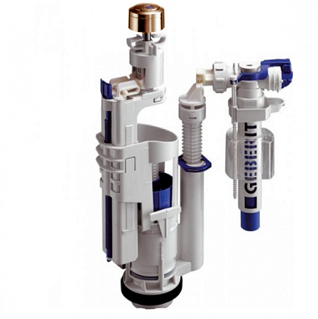 Механизм двойного смыва Kerasan 7509K3 бронза