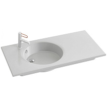 Раковина Jacob Delafon Odeon Rive Gauche EXAU112-Z-00 100х50 Раковина Jacob Delafon Odeon Rive Gauche EXAU112-Z-00 100х50