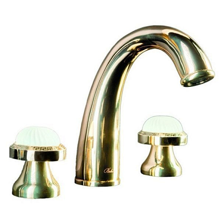 Смеситель Boheme Satine 297-ST для раковины, золото