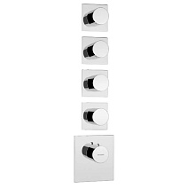 Смеситель Bossini Oki Z031208.030 для ванны с душем(внешняя часть), хром