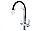 Смеситель Zorg Sanitary ZR 342-6 YF для кухонной мойки/для фильтра, хром