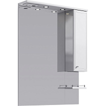 Шкаф-зеркало Aqwella Барселона Ba.02.08 80 белый