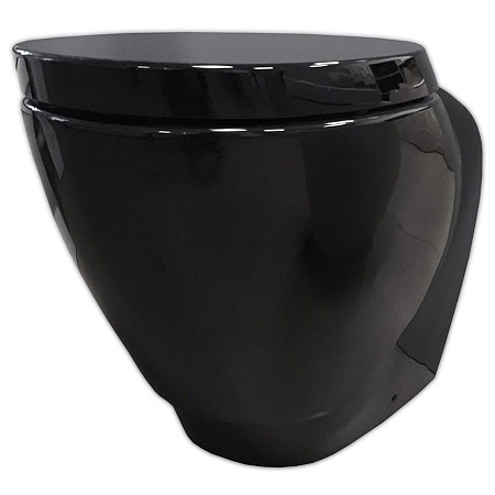 Унитаз напольный Simas Bohemien BO 01 nero черный