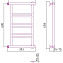 Полотенцесушитель водяной Стилье Минор 0601 60х40 хром - фото 6