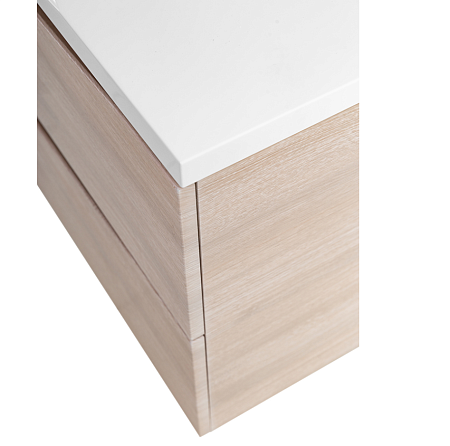 Тумба с раковиной BelBagno Marino MARINO-1200-2C-SO-RG-P 120 rovere grigio