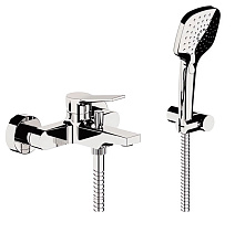 Смеситель Remer Slash SL02 для ванны с душем, хром Смеситель Remer Slash SL02 для ванны с душем, хром