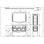 Тумба с раковиной Opadiris Лаура Z0000012472 120 белая - фото 2