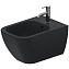 Биде подвесное Duravit Happy D.2 2258151300 антрацит матовый - фото 1